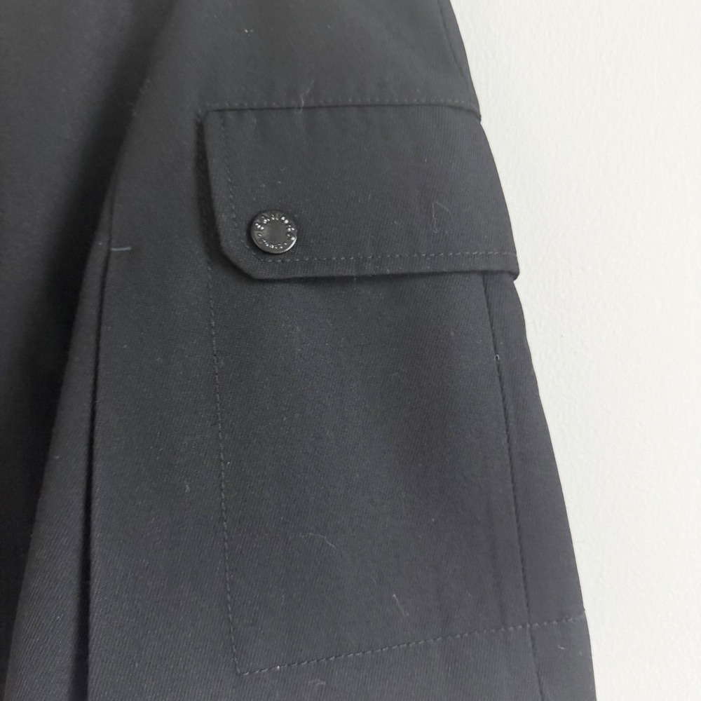 Sandro Pleated Twill Mini Skirt in Black Size 36 - Picture 8 of 12